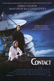 Contacto - 1997 - Dr. Ellie Arroway, después de años de búsqueda, encuentra  pruebas concluyentes de vida inteligente extraterrestre, quienes envían planos para construir una misteriosa máquina